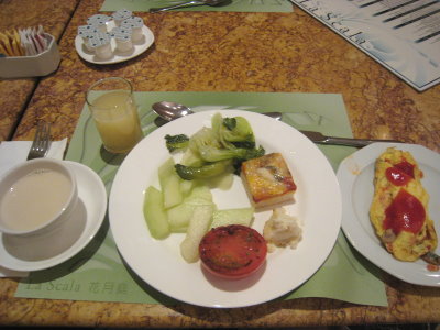帝京酒店自助早餐