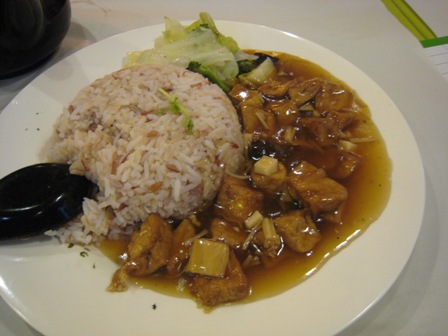 豆腐糙米飯